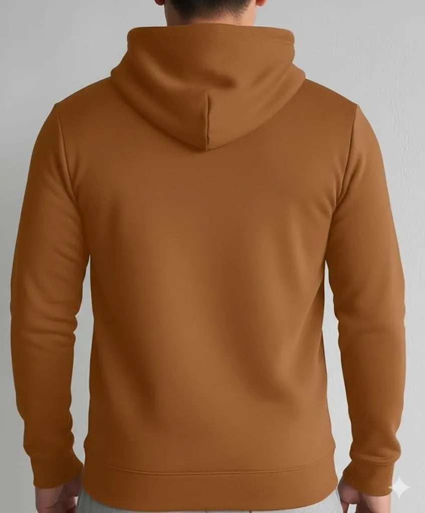 1 Pc Men's Fleece Plain Hoodie In Soft and Most Fine Quality