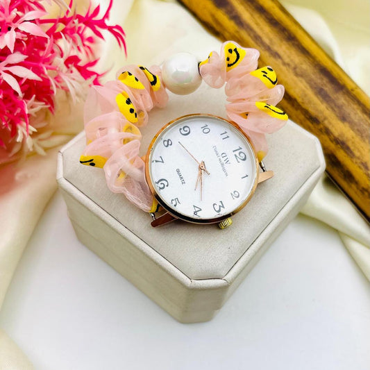 Chic Women's  Pink Strap