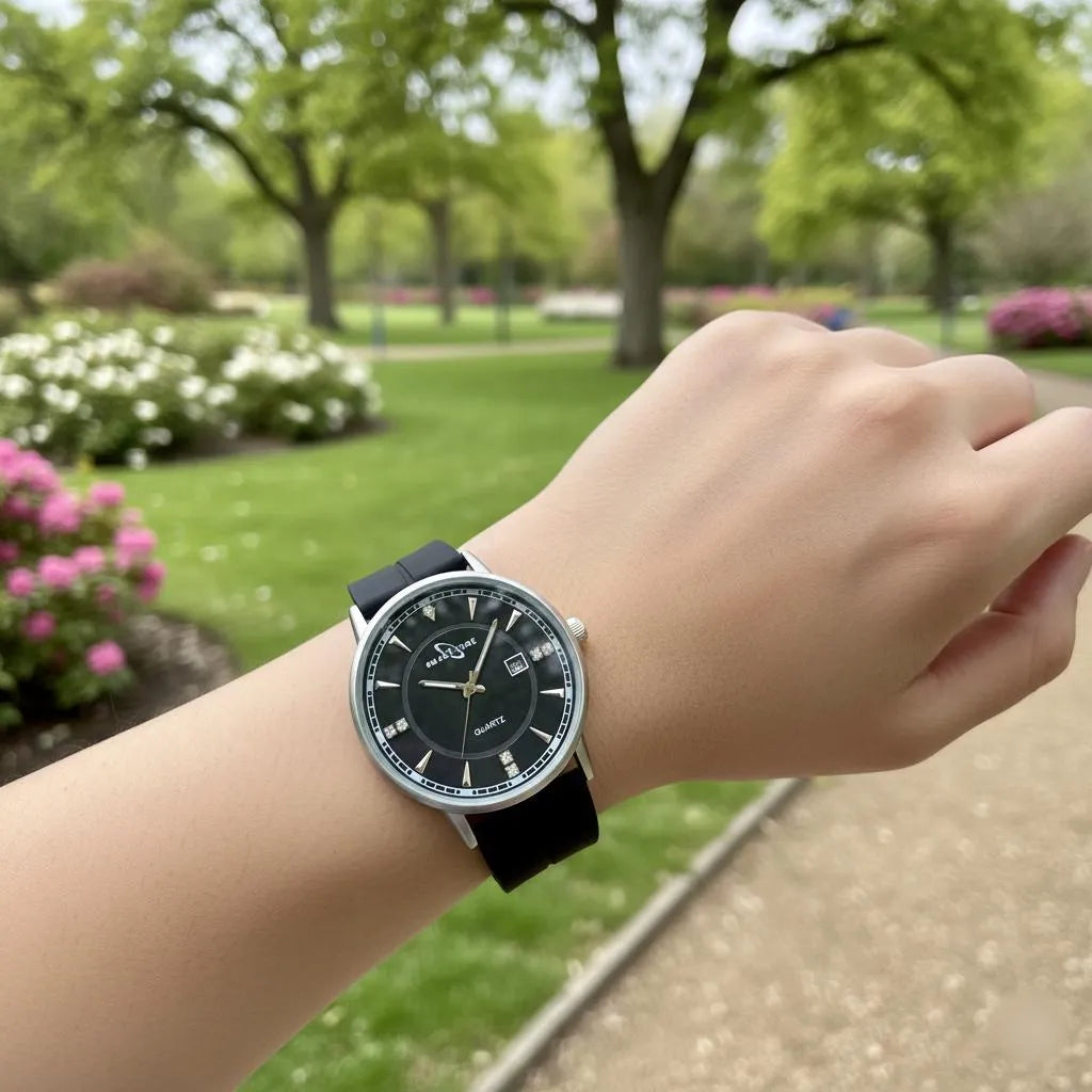 Men's Movement: Quartz, Water Resistant Watch