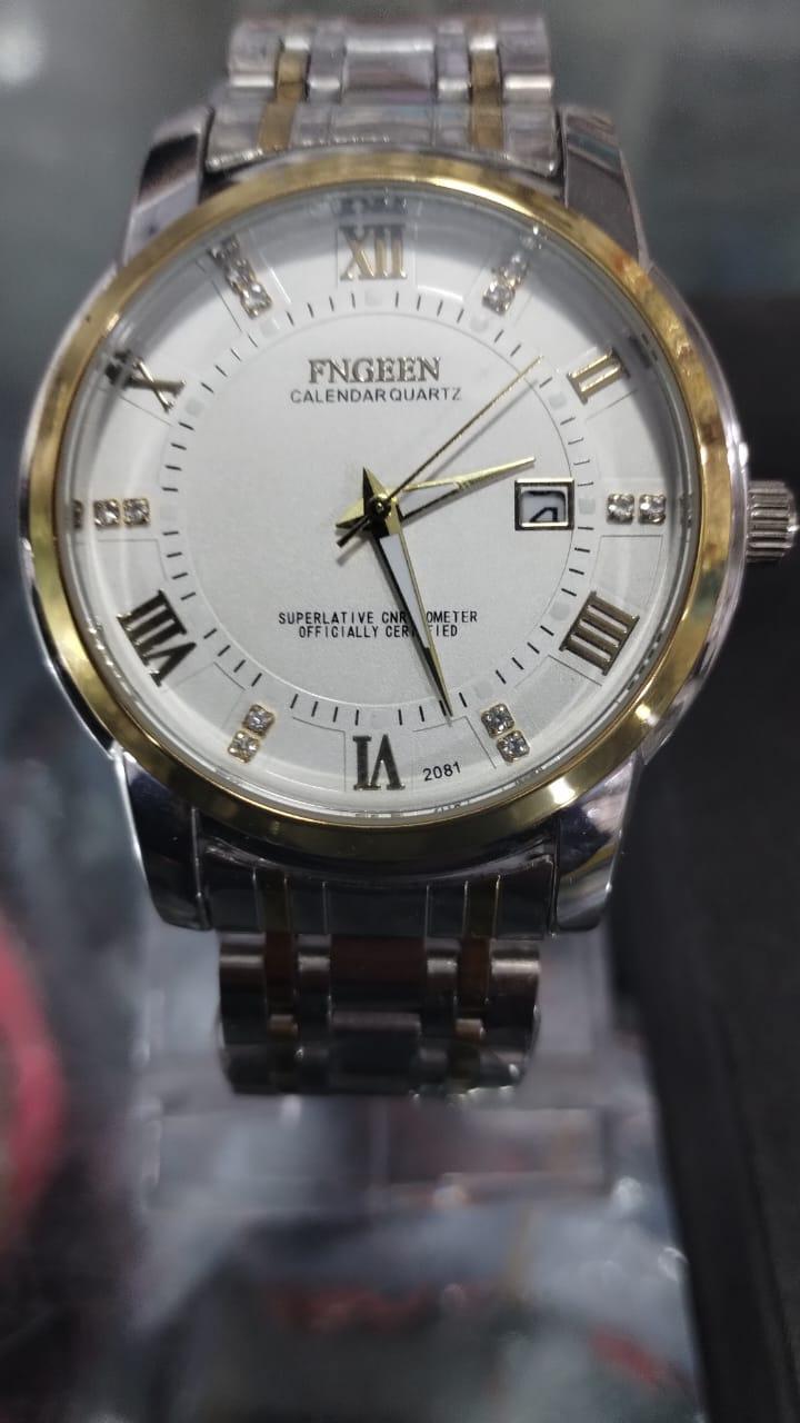 Men's Chronograph Watch - 1 Pc Quartz Water Resistant Timepiece