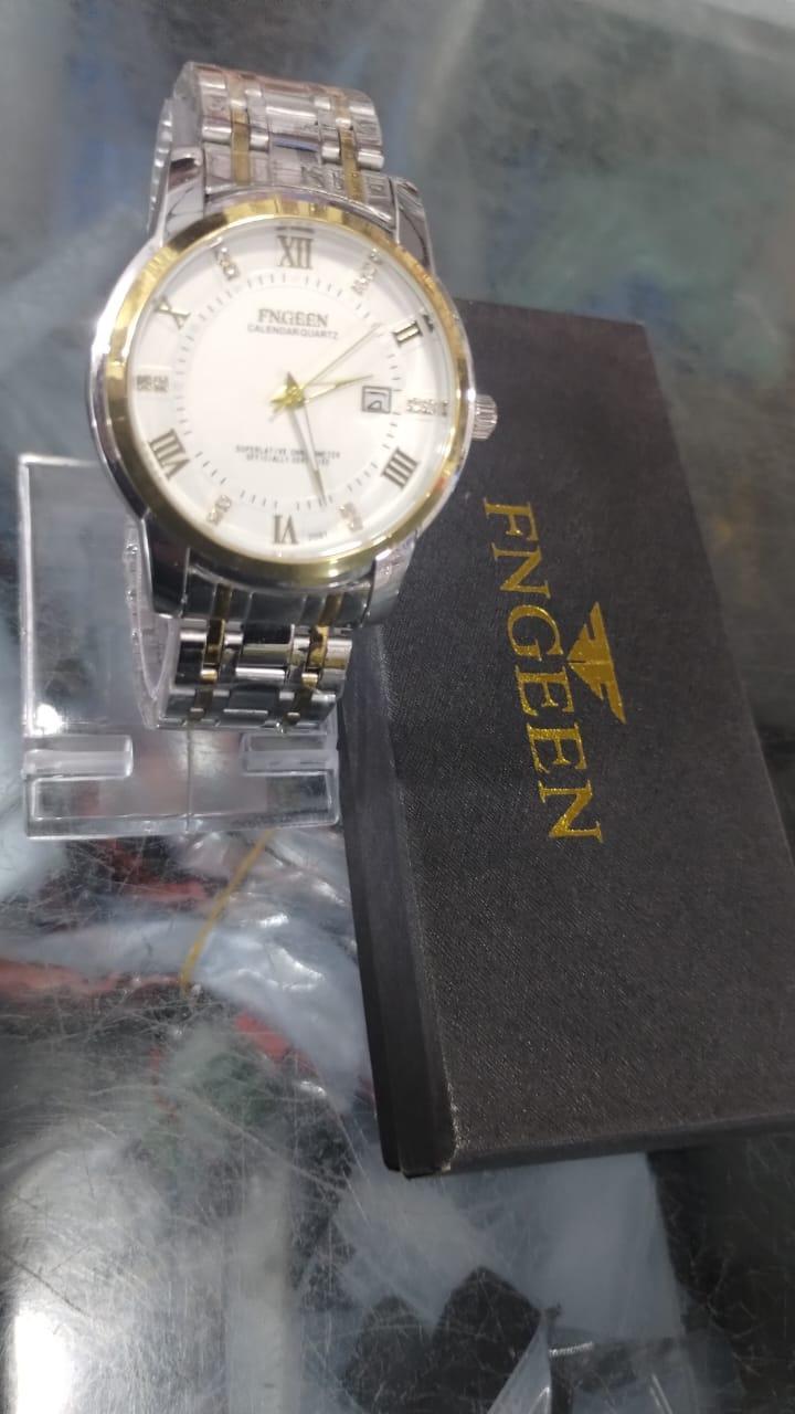 Men's Chronograph Watch - 1 Pc Quartz Water Resistant Timepiece