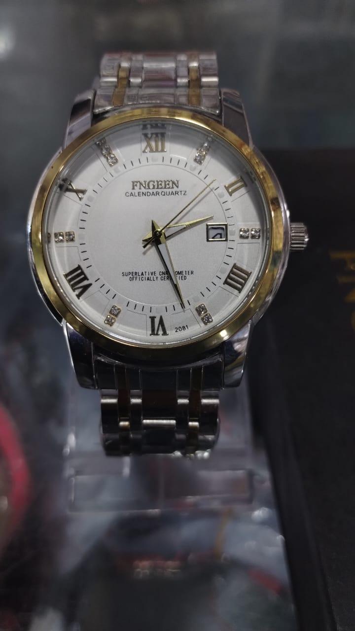 Men's Chronograph Watch - 1 Pc Quartz Water Resistant Timepiece