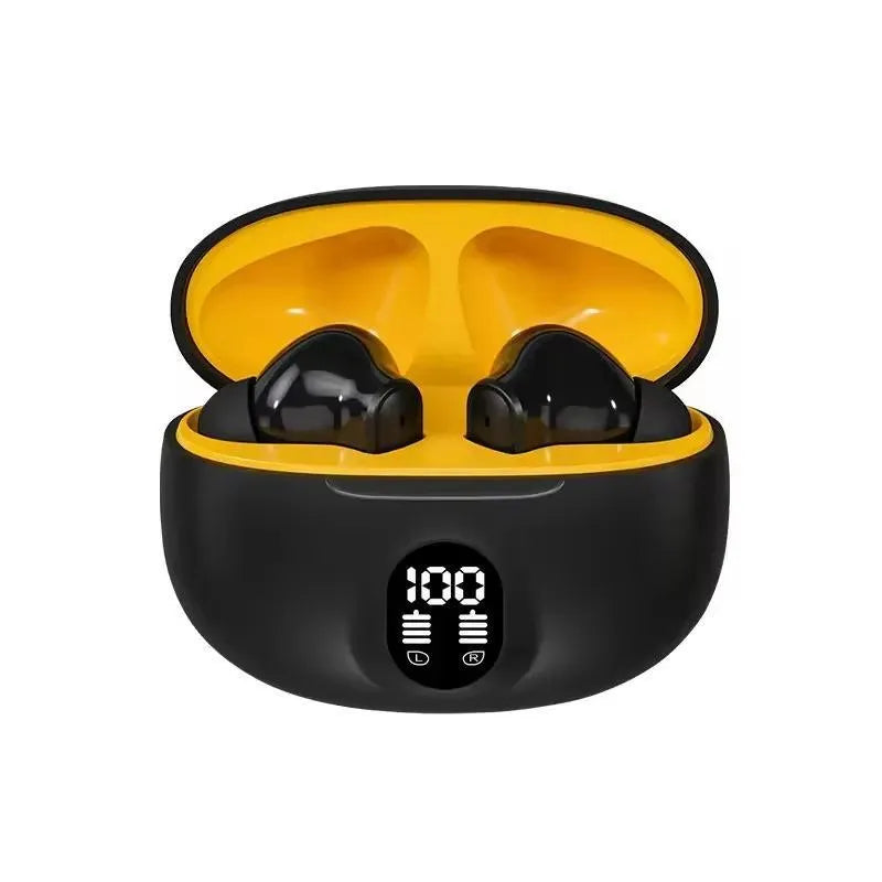 Wireless Earbuds with LED Display - High-Quality True Stereo Headphones
