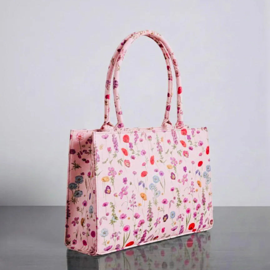 Women's Nylon Printed Tote Bag