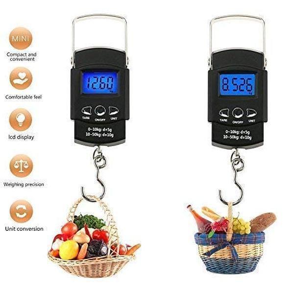 50kgPortableDigitalHangingScalewithHook_ElectronicLuggage_Fishing_Kitchen_TravelWeightMachine