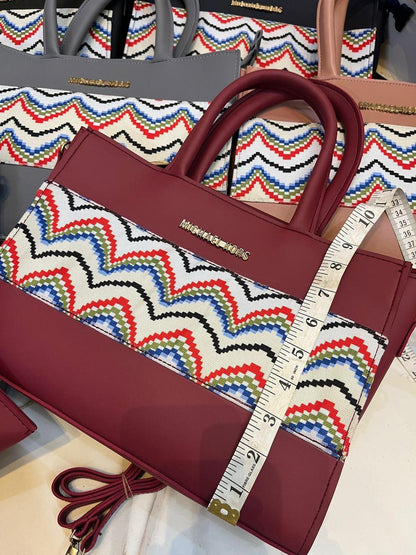 Girl's Rexene Printed Tote Bag - Beauty of Charm