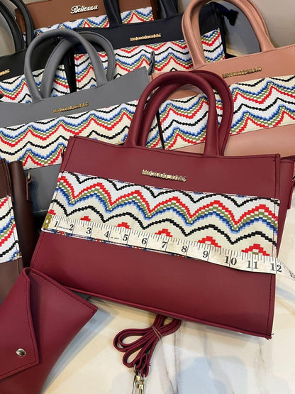 Girl's Rexene Printed Tote Bag - Beauty of Charm