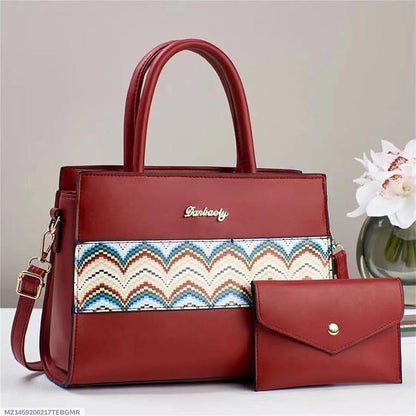 Girl's Rexene Printed Tote Bag - Beauty of Charm