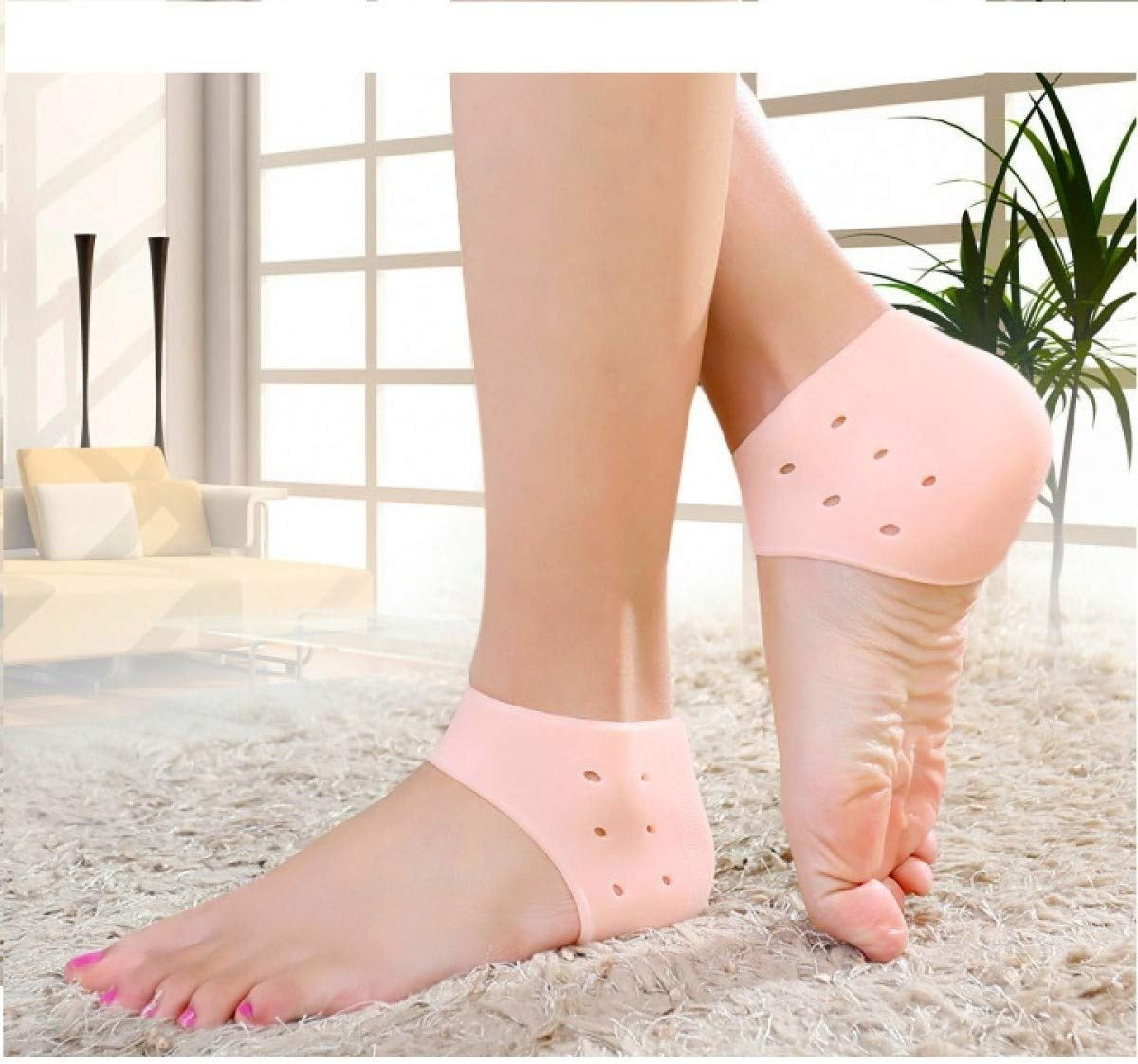 HalfHeelPainAnti-CrackSiliconeSet_UnisexAnti-CrackPainRelief