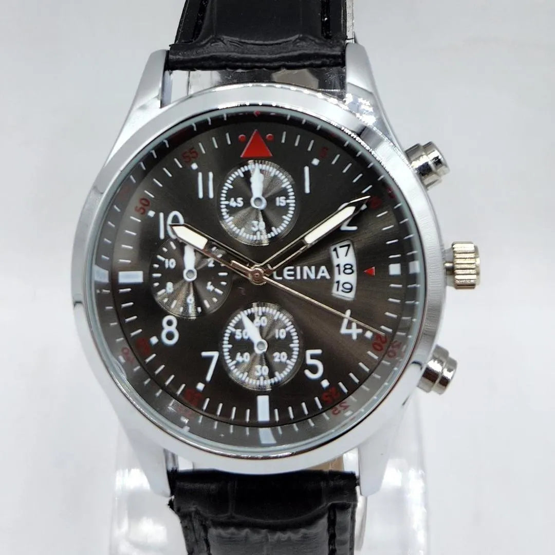 LEINA Classic Aviator Style Quartz Watch