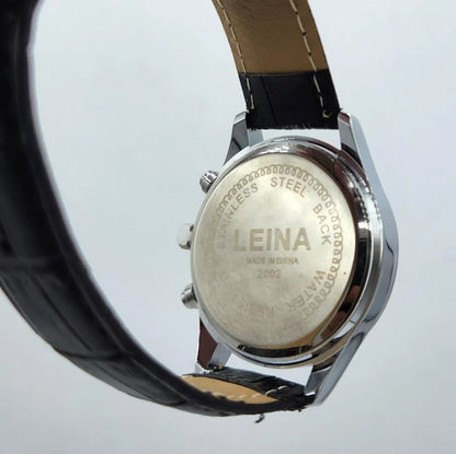 LEINA Classic Aviator Style Quartz Watch