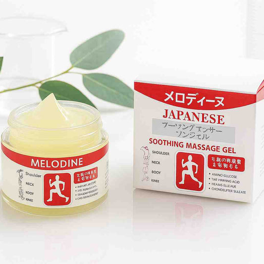 MELODINEJapaneseSoothingMassageGel_Muscle_JointPainReliefCreamForShoulder_Neck_Back_Knee_Fast-AbsorbingHerbalFormula1