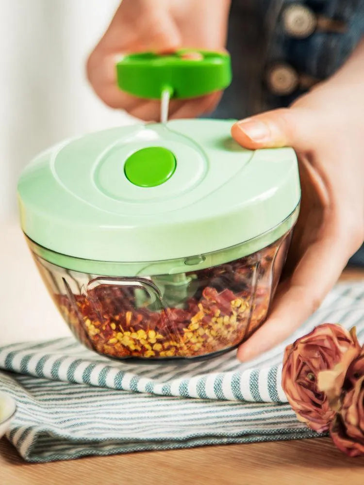 Manual Garlic Food Chopper Cutter For Vegetable