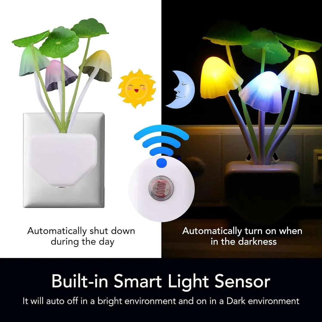 Mushroom Night Light, 1 Pc