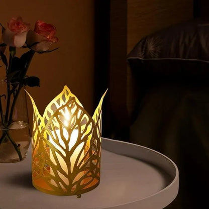 Wax Candle Table Lamp