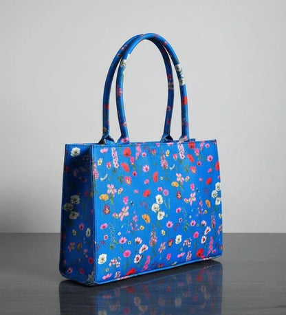 Women's Nylon Printed Tote Bag