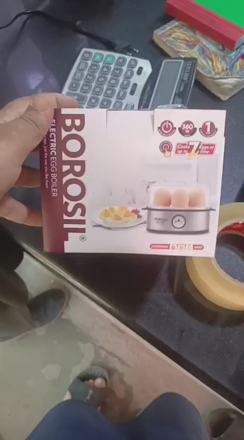 ElectricEggBoilerAutomaticSteamerForPerfectlyBoiledEggs Video
